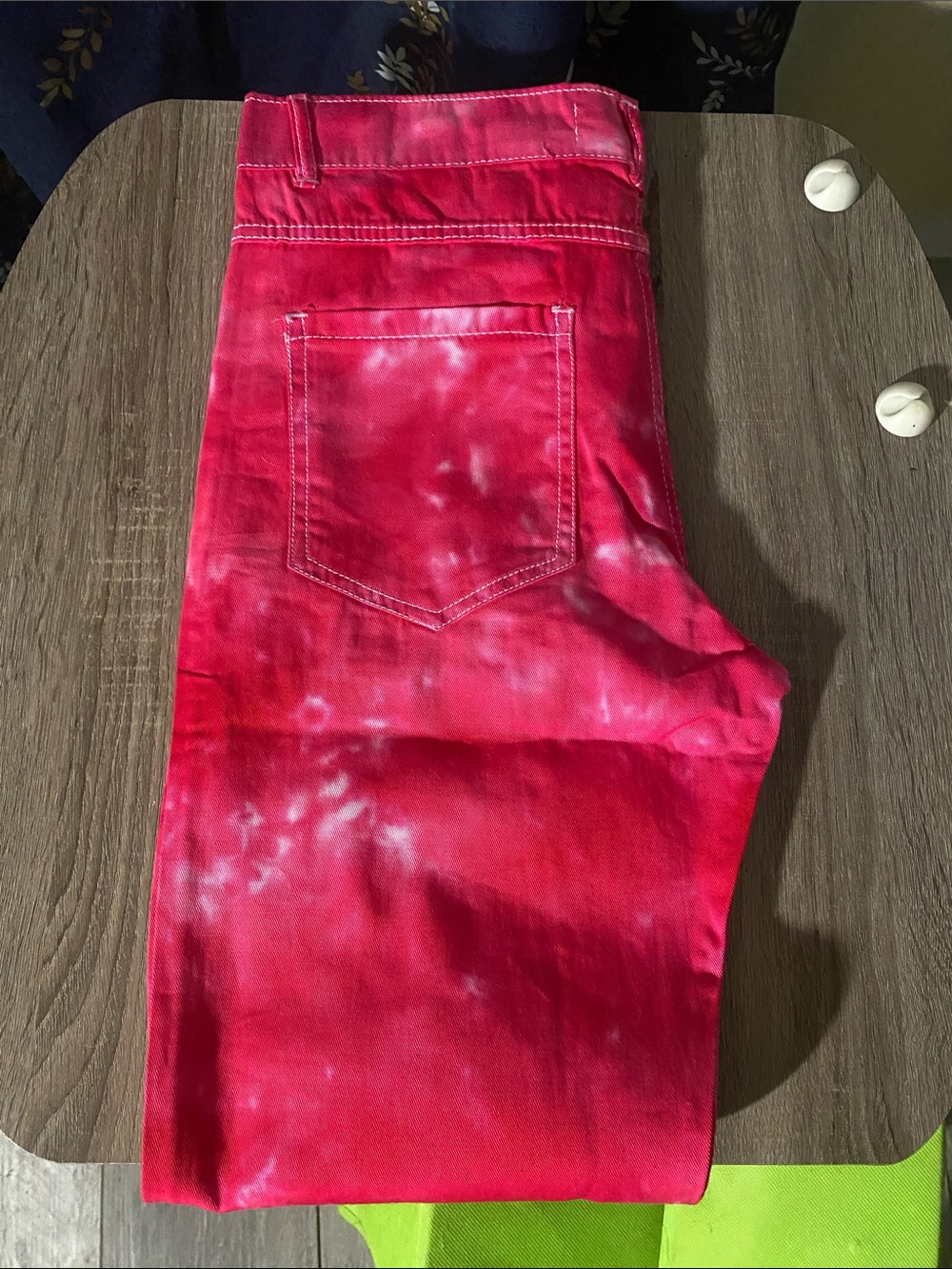 Tie-Dye Pink Skinny Jeans brand new never worn